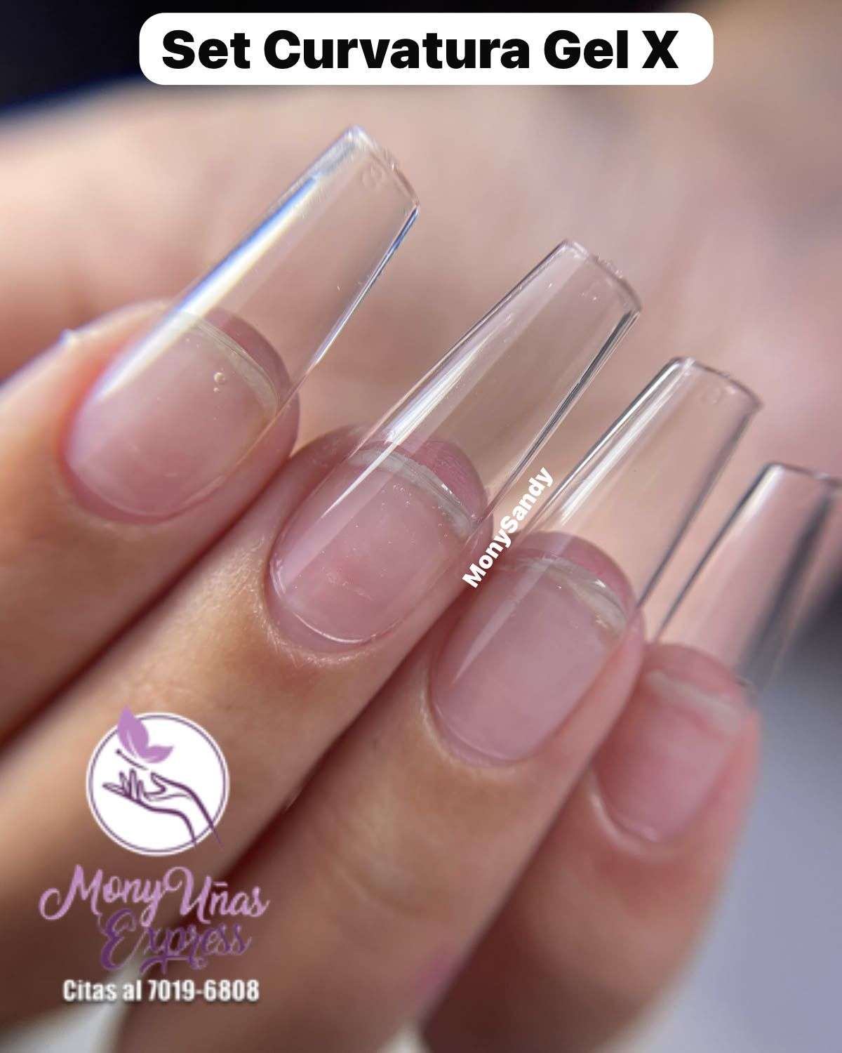 Full Set Curvatura Gel X + Semipermanente