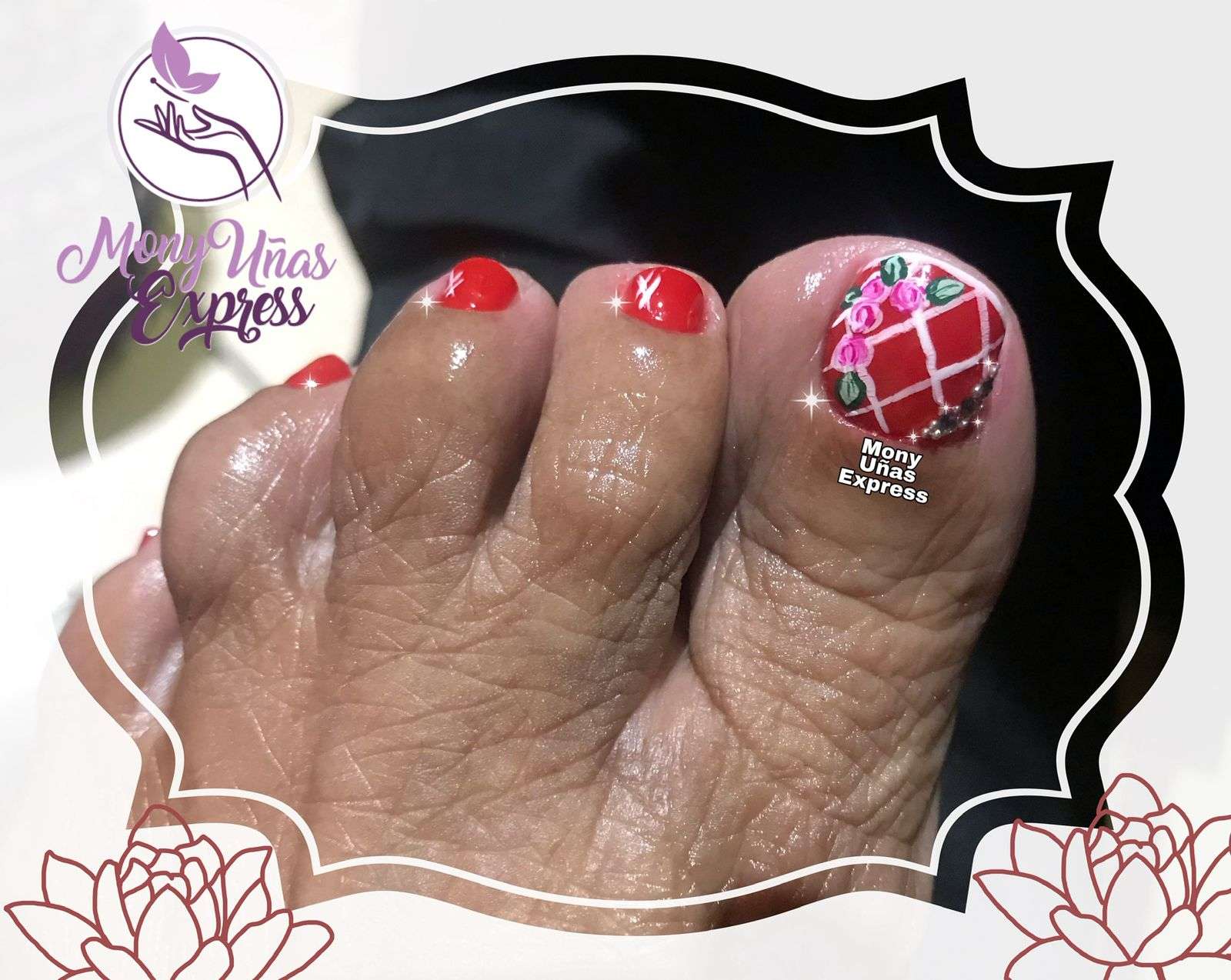 Pedicura Estética Esmaltado Tradicional